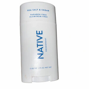 Native sea salt & cedar natural deodorant